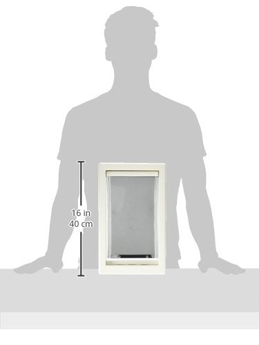Perfect Pet Pet Door With Telescoping Frame, Medium, 7' X 11' Flap Size
