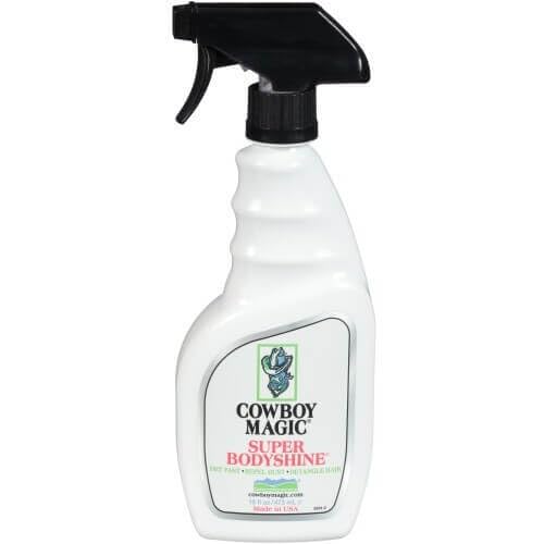 Cowboy Magic Super Bodyshine Fast Dry Repel Dust Detangle Hair 16 Ounce