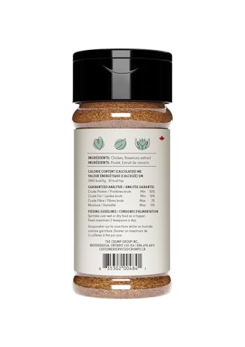 CRUMPS NATURALS Chicken Sprinkles 4.2oz, Dog Treats, Sprinkles, Toppers