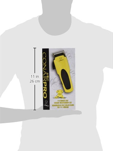 Conairpro Dog & Cat 10-Piece Home Grooming Kit