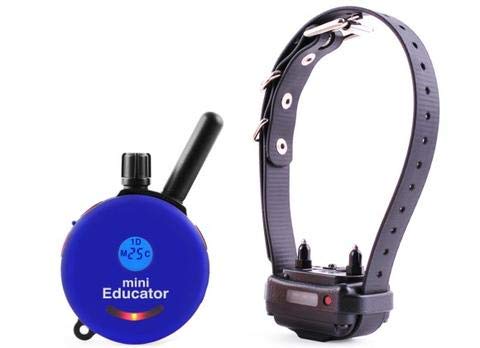 E-Collar Technologies Et-300 Series 1/2 Mile Remote Dog Training System + Free Colored Transmitter Skins Bundle (Blue)