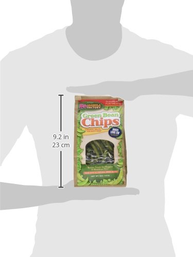 K9 Granola Factory Green Bean Chips Dog Treat, 5 Oz