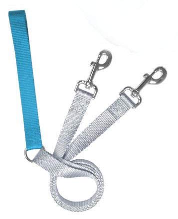 2 Hounds Design Freedom No Pull 1 Inch Training Leash Only Works With No Pull Harnesses (Turquoise)