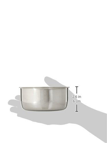 A&E CAGE COMPANY SS5 A & E Stainless Steel Bowl, 5'', Multicolor