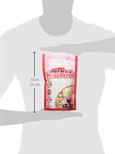 PureBites Chicken Freeze Dried Dog Treats - 3oz, Made in USA, 1 Ingredient