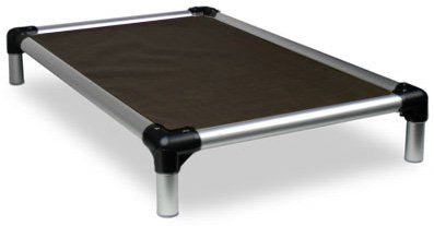 Kuranda Chewproof Bed - Silver Aluminum - 44' X 27' - Sunsure Textilene - Sierra
