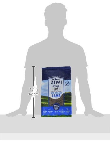 ZIWI Peak Air-Dried Dog Food - Lamb - All Natural, High Protein, Grain Free, Limited Ingredient W/ Superfoods (88oz)