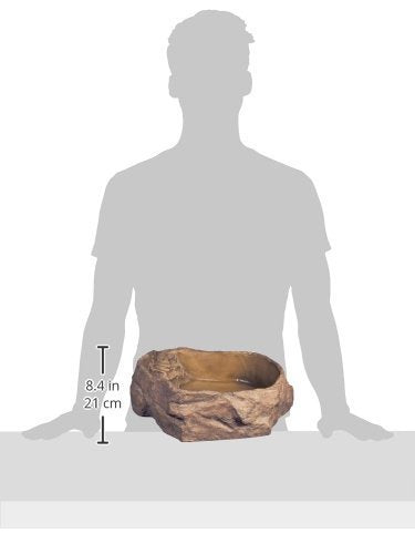 Exo Terra Water Dish, Water Bowl For Reptiles, X-Large, Flavorless, 1 Pounds