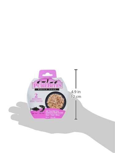 PureBites Tuna & Salmon Mixers for Cats, only 3 Ingredients, case of 12