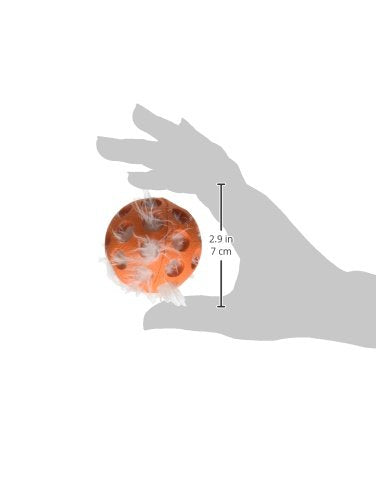 JW Pet Company Cataction Feather Ball, Cat Toy