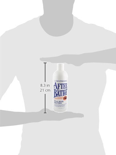 Chris Christensen After U Bathe Final Rinse Solution, Groom Like A Professional, Adds Moisture And Resilience, No Waxes/Oils, Made In The Usa, 16 Oz