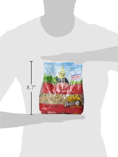 Kaytee Fiesta Cockatiel Food, 2.5 Pound