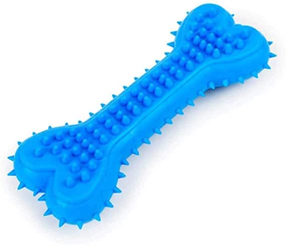 Psk Pet Mart Hard Spiked Rubber Chew Bone Toy For Aggressive Chewer Dogs