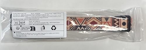 Hqyddmi Dog Collar For Small Dogs, Soft Comfy Pet Collar For Small Medium Large Dogs, Geometry Pattern For Boy Girl Puppy Dogs(B