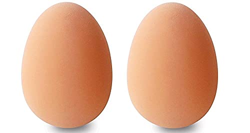 Dog Trust Egg Shaped Rubber Bouncing Balls Chewing Playing Toy for Pet Puppy Dogs and Cats. (Pack of 2 Unit)