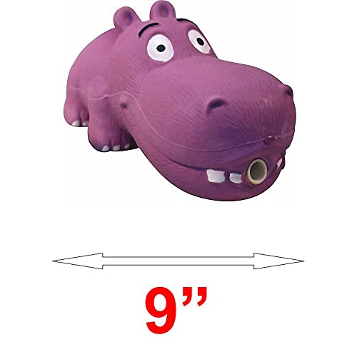 Multipet Latex Grunting Toy Bundle Color:Goblet Pig and Hippo