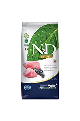 Farmina Natural And Delicious Lamb grain-Free Formula Dry cat Food, 33-Pound
