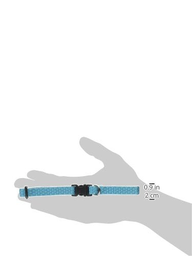 Lupinepet Eco 1/2' Tropical Sea 10-16' Adjustable Collar For Small Dogs