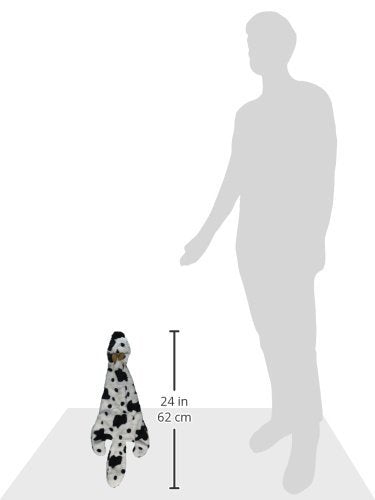 Best Pet Supplies 2-In-1 Stuffless Squeaky Dog Toys With Soft, Durable Fabric For Small, Medium, And Large Pets, No Stuffing For Indoor Play, Holds A Plastic Bottle - Cow, Large