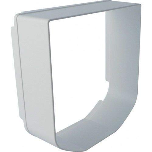 SureFlap Microchip Pet Door Tunnel Extender, 1 Count, Plastic, White, Model TUN101