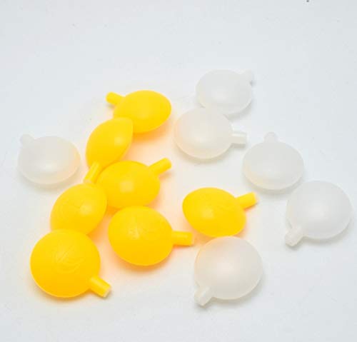 Tovip 50Pcs 35Mm Squeakers Toy Repair Fix Dog Pet Baby Toy Noise Maker Insert Replacement (Yellow)