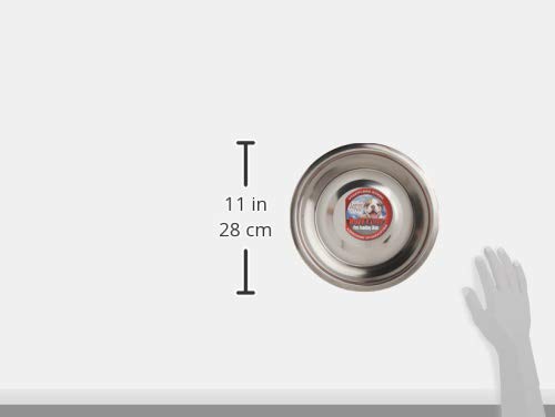 Loving Pets Standard Stainless Dish Dog Bowl, 3-Quart