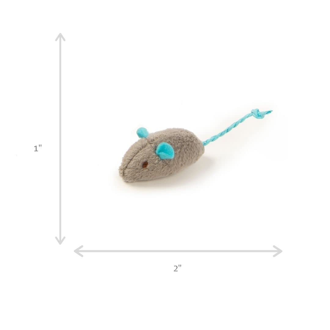 Smartykat Skitter Critters Cat Toy Catnip Mice 3/Pkg