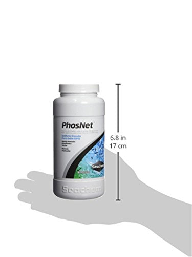 Seachem Phosnet Phosphate Silicate Remover Aquarium Filter Media, 250G/8.8Oz (001443)