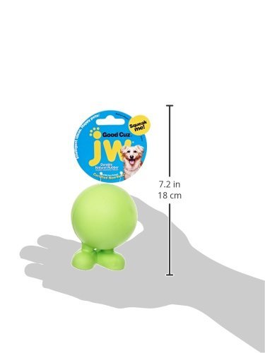 JW Pet Cuz Assorted Good Cuz Rubber Dog Toy Medium