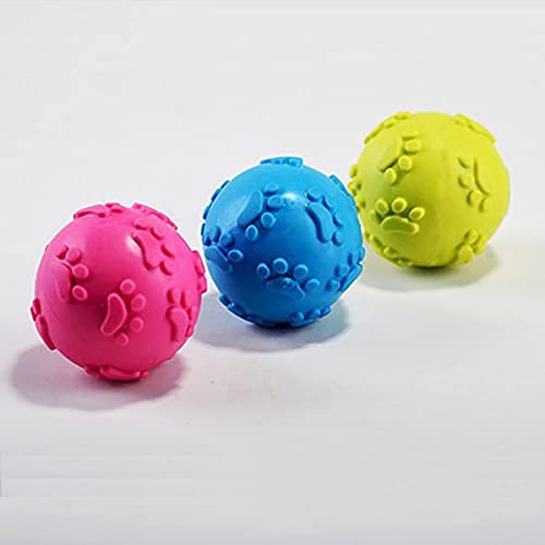 Psk Pet Mart NonToxic Rubber Ball Chew Toy, Puppy/Dog Teething Toy (Pack Of 1)