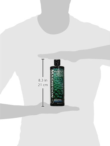Brightwell Aquatics Magnesion Liquid Salt Water Conditioner - Concentrated Magnesium Supplement For Reef and Marine Aquariums, 1