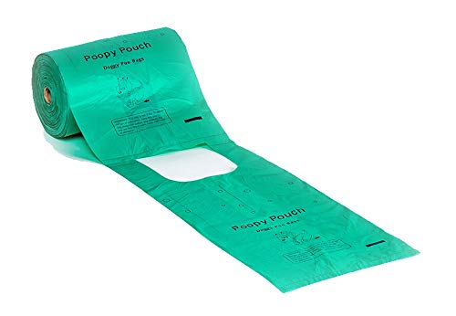 Poopy Pouch Tie-Handle Pet Waste Bags, Lemon Scented, 400/Roll, Model Number: Sd-6-400