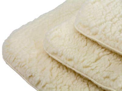 Activedogs Hi Loft Sherpa Faux Lambskin Dog Bed - Large 30X40 - Orthopedic & Machine Washable - Double Layered