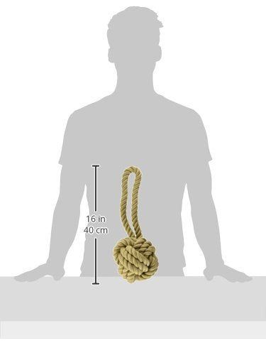Multipet Nuts for Knots Heavy Duty Rope Dog Toy with Tug, Large