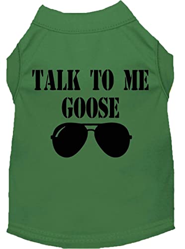 Mirage Pet Product Talk to me Goose Screen Print Dog Shirt Purple XXL