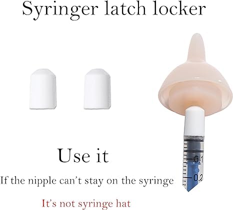 Doggiema Silicone Feeding Nipples And Syringes For Newborn Kittens, Puppies, Small Animals, Rabbits Dongdong Pet