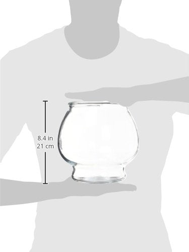 Anchor Hocking 4266 Goldfish Bowl Footed, 1 Gallon