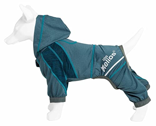 Dog Helios 'Namastail' Lightweight 4-Way Stretch Breathable Full Bodied Performance Yoga Dog Hoodie Tracksuit(D0102H70HHA.)