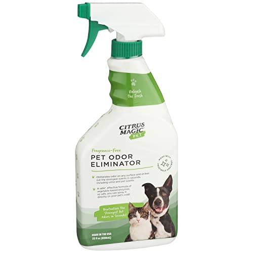 Citrus Magic Pet Odor Eliminator, 22-Fluid Ounce