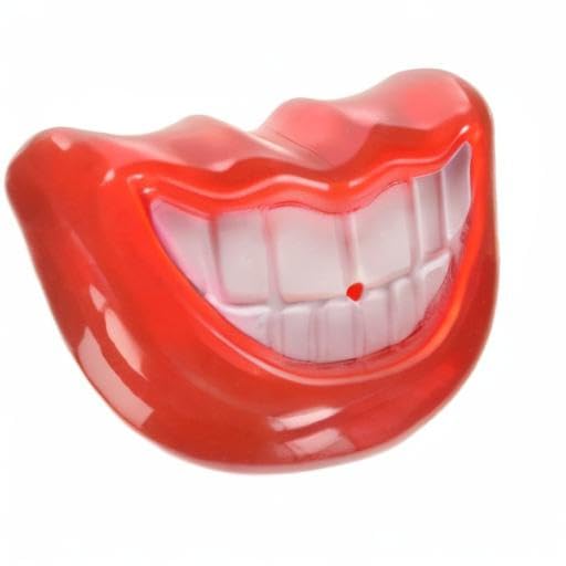 Foufit Paci-Chew Dog Chew Toy, 2.6' X 1.85', Smile