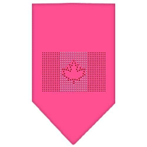 Mirage Pet Products Canadian Flag Rhinestone Bandana, Small, Cocoa