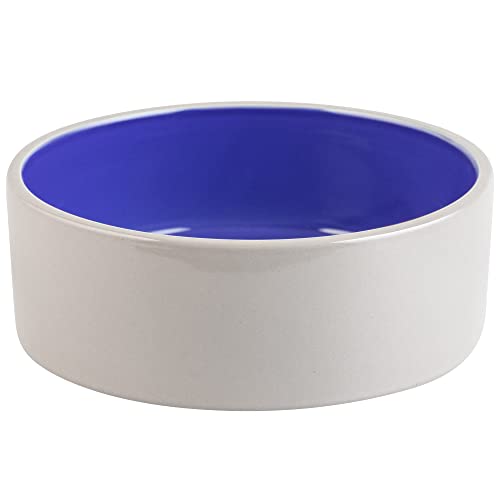 Spot By Ethical Products - Ceramic Stoneware Pet Bowl For Cats And Small Dogs, Classic Heavy Duty Non Slip Ceramic Cat Dish Dog 