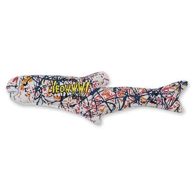 Yeowww! Catnip Pollock Fish 4 Pack | Pure Leaf & Flowertop | Cat And Kitten Toy