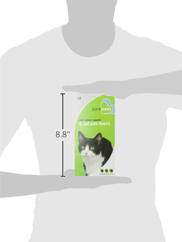 Pureness Giant Cat Pan Liners, 8 Count