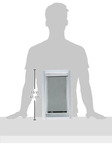 Perfect Pet Aluminum Pet Door, Medium, 7 x 11 Flap Size