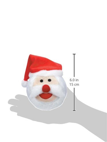 Grriggles Snowball Gang Dog Toys, 5' Santa