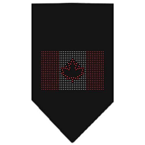 Mirage Pet Products Canadian Flag Rhinestone Bandana, Small, Cocoa