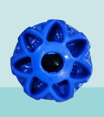 Mega Ball Dog Toy, Dog Bone Treat Holder, UltraDurable Interactive Ball, Large Size for Large Dogs