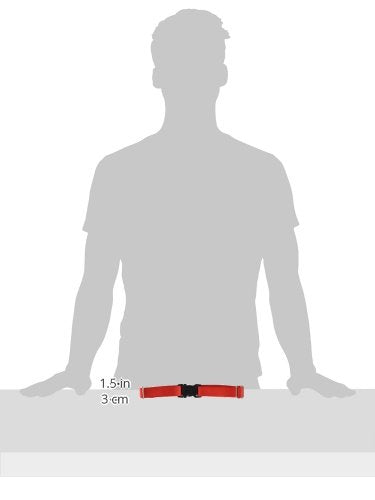 Lupinepet Basics 1' Red 16-24' Containment Collar Strap For Medium And Larger Dogs