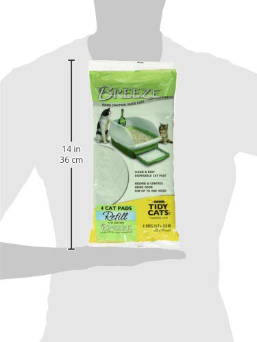Tidy Cats Purina Breeze Cat Pads Refill Pack - 10-Count Pouches